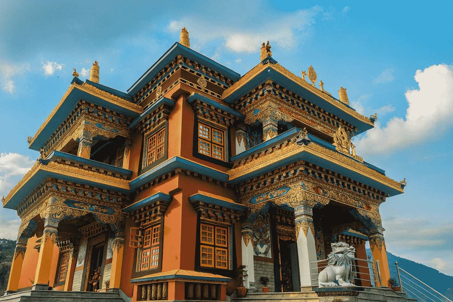 Destination 6 kalimpong monestary 1 min